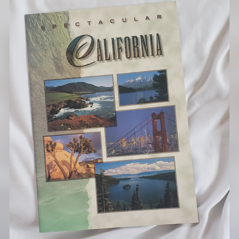 Spectacular California Vtg Pictorial Travel Guide ISBN 0938765477 Smith Novelty